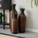 Classic And Neat Floor Vase, High Independent Flower Stand (Set of 3) by HouseOfZazla