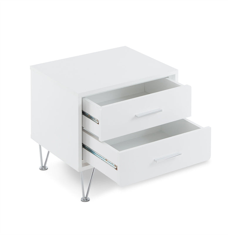 Deoss - Accent Table - White, photo 6 of 8