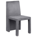 Santa Cruz - Upholstered Dining Side Chair (Set of 2) - Gray