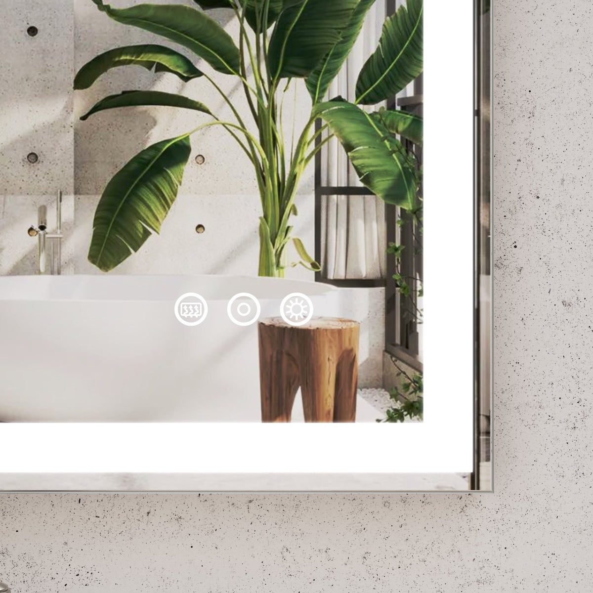 48x36 inch LED Bathroom Vanity Mirror, photo 7 of 10