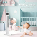 85° Oscillating Bladeless Tower Fan with 24ft/s Velocity