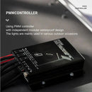 8500W Commercial Solar Power LED Parking Lot / Street/ Arena Light 160000 Lumen - (Black)