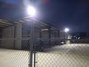 8500W Commercial Solar Power LED Parking Lot / Street/ Arena Light 160000 Lumen - (Black)