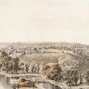 Vintage Map of St. Paul, Minnesota 1853