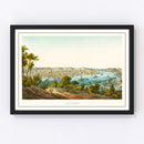 Vintage Map of Cincinnati, Ohio 1867