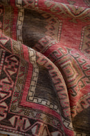 2.5x10 Vintage Distressed Oushak Rug Runner
