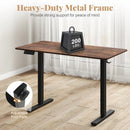 48 Inch x 24 Inch Ergonomic Electric Standing Desk with 3 Memory Settings for Home Office by LJGDeals