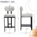 Modern Counter Height Stools (Set of 2) by Unique Piece Furniture