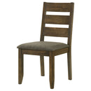 Ladderback Dining Chair (Set of 2) - Brown