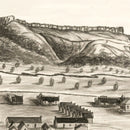 Vintage Map of Camp Apache, Arizona 1876