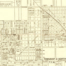 Vintage Map of Phoenix, Arizona 1935