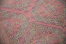 6.5x12.5 Vintage Distressed Soumac Rug Runner