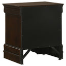 Demetra - 2 Drawer Nightstand - Cappuccino by HouseOfZazla
