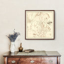 Vintage Map of Piedmont Park, California 1877