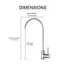 Modern Design, Lead Free Drinking Water Faucet - Brushed Nickel
