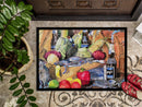 Barq's and Crabs Doormat Indoor Outdoor 24H X 36W Front Door Mat Rugs for Entryway, Non Slip Washable Low Pile,
