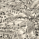 Vintage Map of Auburn, California 1887