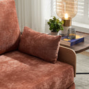 Mid Century Modern Foldable Sofa Bed, 3 In 1 Convertible Sleeper With 3 Pillows by HouseOfZazla