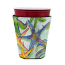 Starfish Red Cup Hugger Sleeve for 16–22 oz Party Cups, Insulated Foam Drink Holder for Iced Coffee, Tailgate & BBQ Reusable
