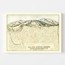 Vintage Map of San Antonio Heights, California 1887