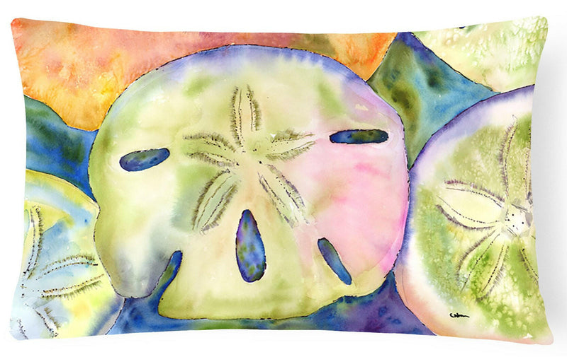 Sand Dollar   Canvas Fabric Decorative Pillow