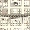 Vintage Map of Kenwood, California 1887