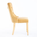Nikki - Modern, High-End Tufted Dining Chair (Set of 2)