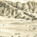 Vintage Map of Alosta, California 1888