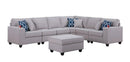 Cooper - Sectional Sofa With Ottomans And Cupholder by Unique Piece Furniture