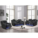 Benz - Power Recliner Set With LED Lighting And USB Charging