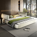 Cloud Bed Frame With Oversized Padded Movable Headboard