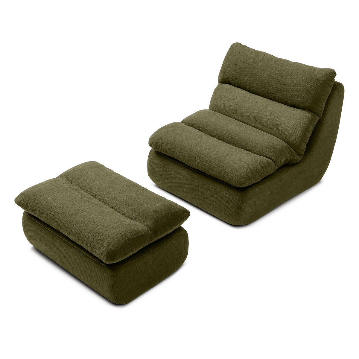 32" Bean Bag Chair with Ottoman, photo 10 of 10