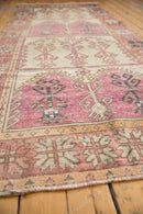 4.5x11.5 Vintage Distressed Oushak Rug Runner