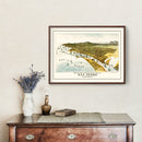 Vintage Map of San Pedro, California 1897