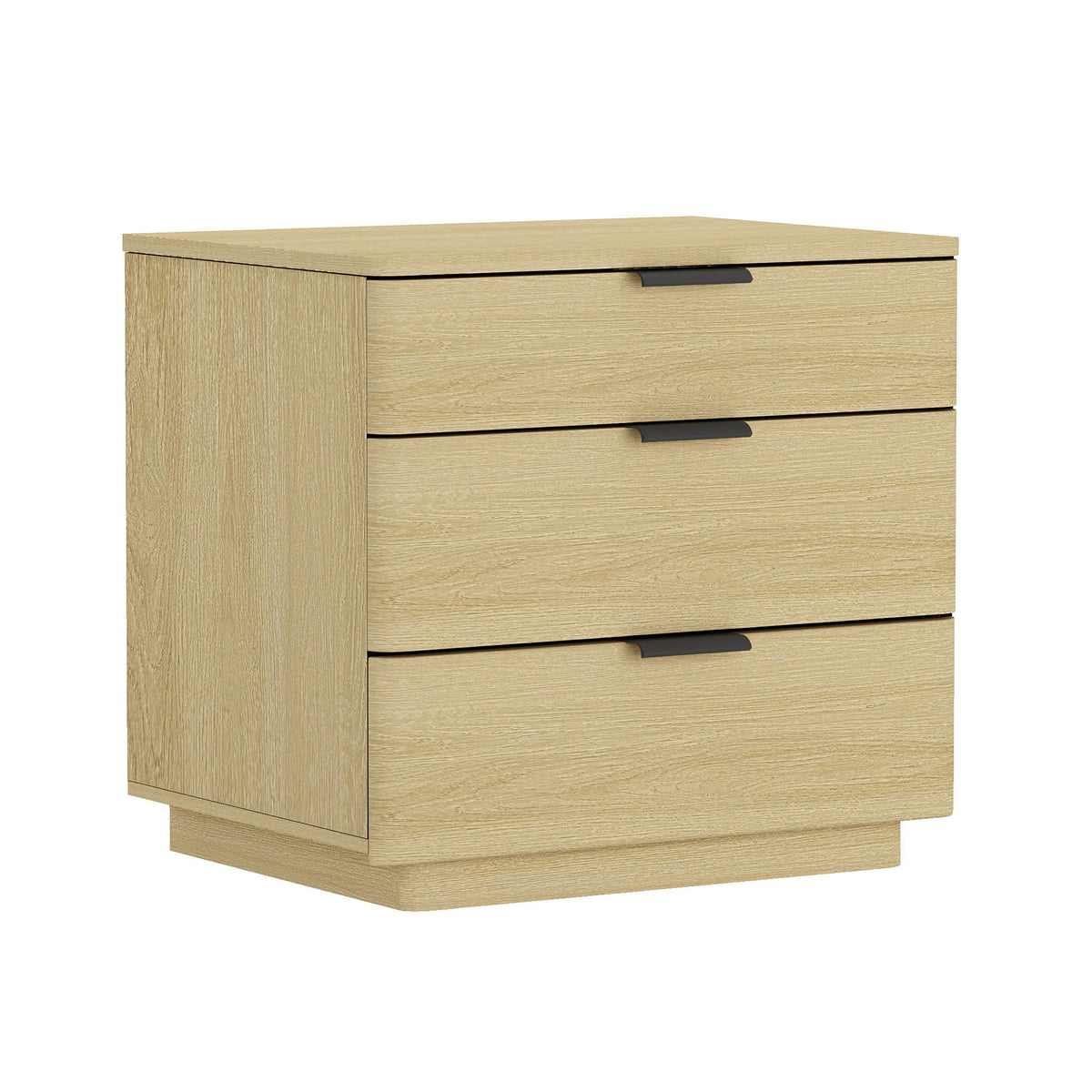 Payton - Nightstand & 3 Drawers - Oak, photo 7 of 10
