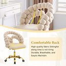 Puffy Bubble, Ball Chain Accent Chair With 5 Claw Casters