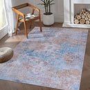 Maval - 8' X 10' Washable Area Rug - Yellow by HouseOfZazla