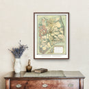 Vintage Map of San Joaquin, California 1910