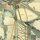 Vintage Map of San Joaquin, California 1910
