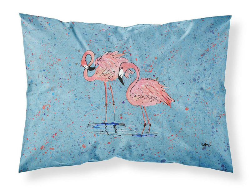 Flamingo Moisture wicking Fabric standard pillowcase