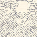 Vintage Map of Santa Barbara, California 1920