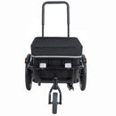 2-in-1 Bike Cargo Trailer Pushcart