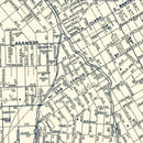 Vintage Map of San Jose, California 1920