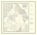 Vintage Map of Monterey, California 1920
