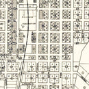Vintage Map of Redding, California 1920