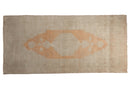 4x8.5 Vintage Distressed Oushak Rug Runner