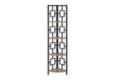4 Tier Corner Bookshelf - Contemporary & Modern by HouseOfZazla