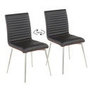 Mason - Contemporary Dining Chair (Set of 2) With Swivel by HouseOfZazla