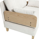 Mid Century Modern Foldable Sofa Bed, 3 In 1 Convertible Sleeper With 3 Pillows by HouseOfZazla