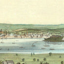 Vintage Map of New Haven, Connecticut 1862